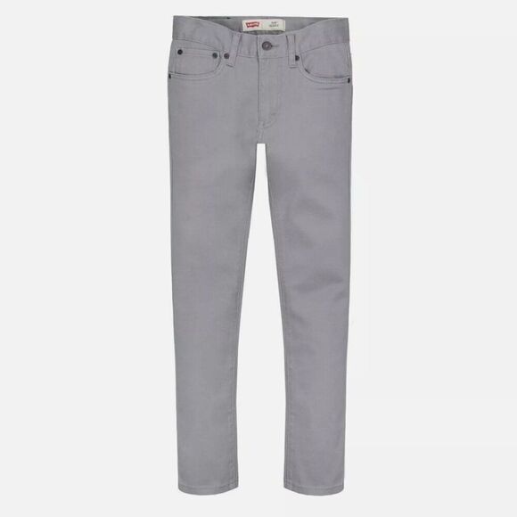 LEVI'S 510 Skinny Boys Gray Colored Jeans Size 12 - Picture 1 of 7